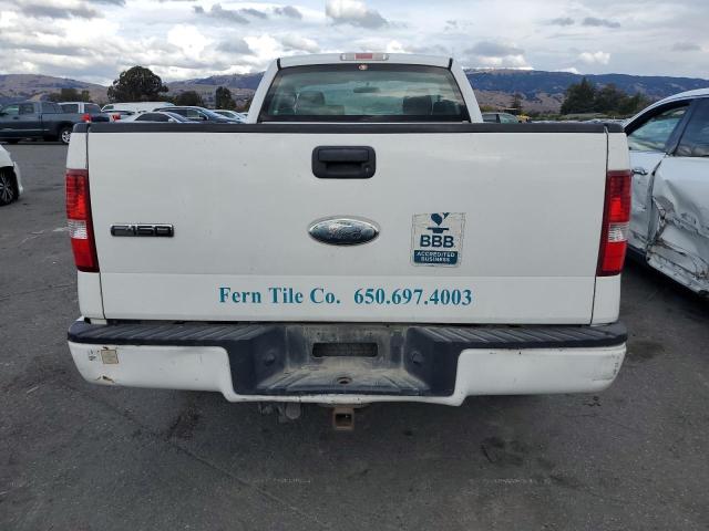 1FTRF12W47KC86009 - 2007 FORD F150 WHITE photo 6