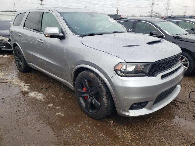 1C4SDJGJ7JC486145 - 2018 DODGE DURANGO SRT SILVER photo 4