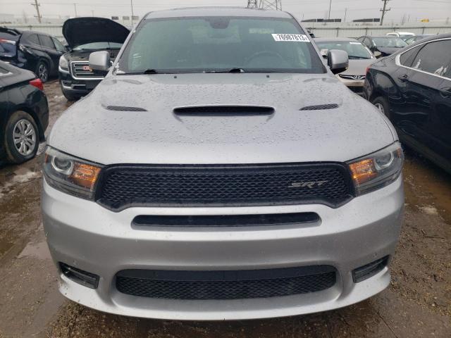 1C4SDJGJ7JC486145 - 2018 DODGE DURANGO SRT SILVER photo 5