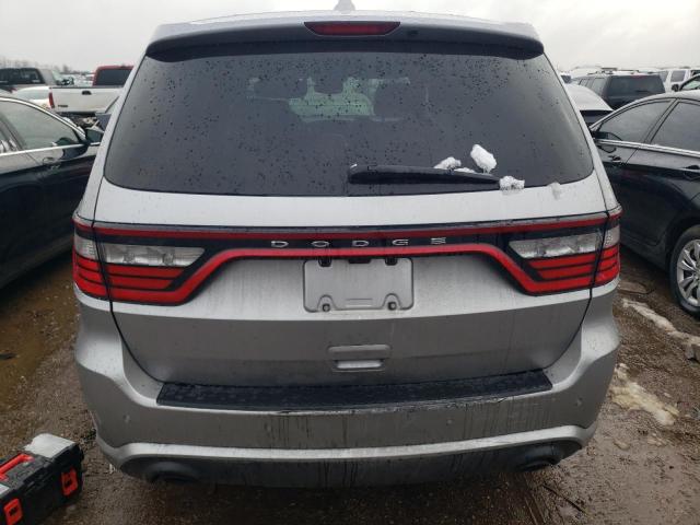 1C4SDJGJ7JC486145 - 2018 DODGE DURANGO SRT SILVER photo 6