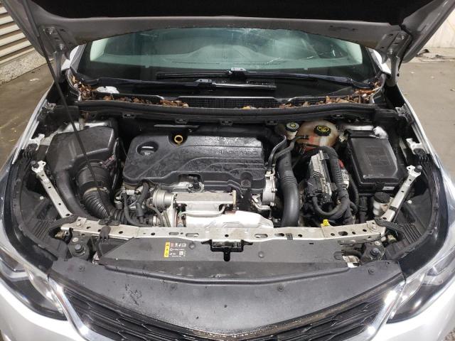 3G1BE6SM2JS625743 - 2018 CHEVROLET CRUZE LT SILVER photo 11