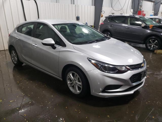 3G1BE6SM2JS625743 - 2018 CHEVROLET CRUZE LT SILVER photo 4