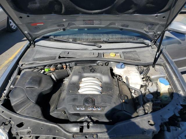 WVWRH63B43P342403 - 2003 VOLKSWAGEN PASSAT GLX GRAY photo 11