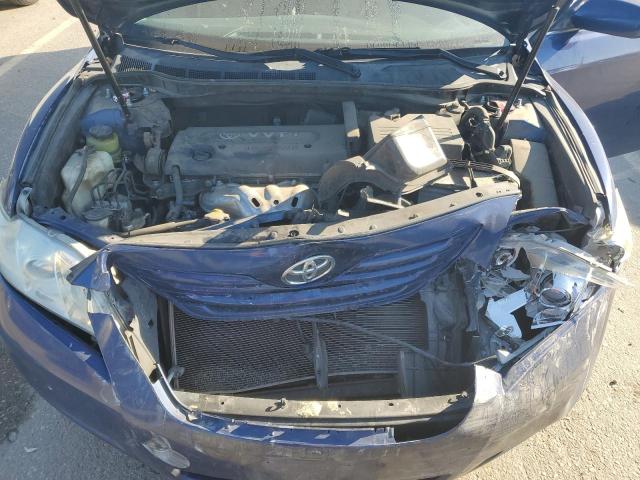 4T1BE46K77U187584 - 2007 TOYOTA CAMRY CE BLUE photo 11