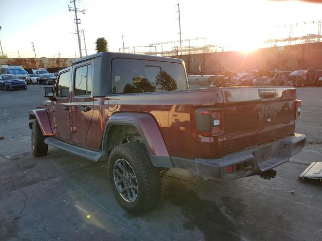 1C6HJTAG7ML529048 - 2021 JEEP GLADIATOR SPORT BURGUNDY photo 2