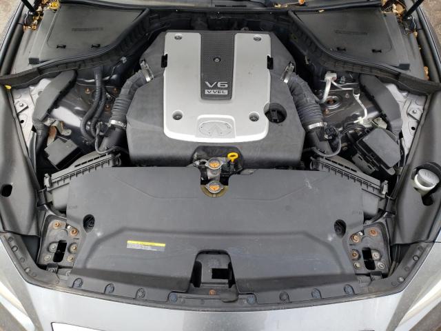 JN1BV7ARXEM700465 - 2014 INFINITI Q50 BASE GRAY photo 11