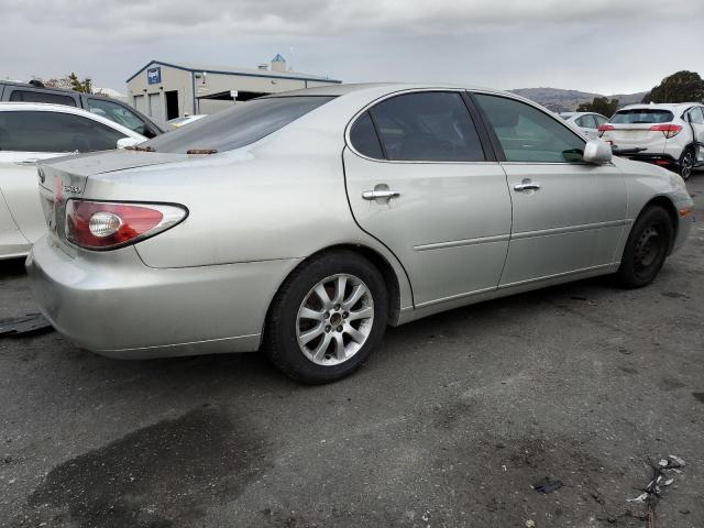 JTHBA30G445027018 - 2004 LEXUS ES 330 SILVER photo 3