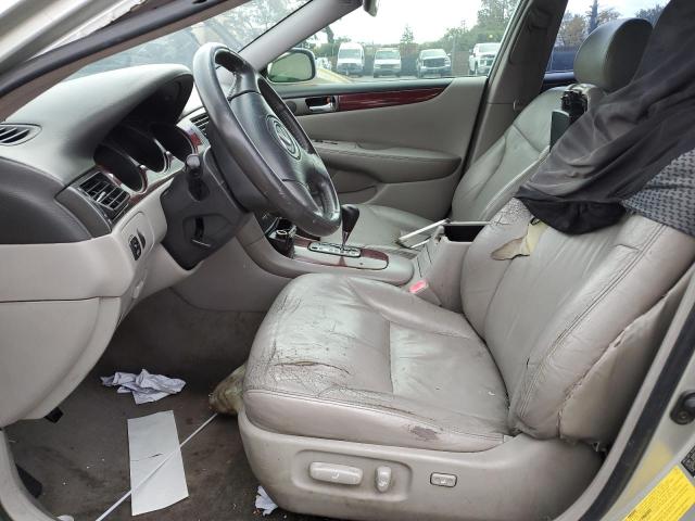 JTHBA30G445027018 - 2004 LEXUS ES 330 SILVER photo 7