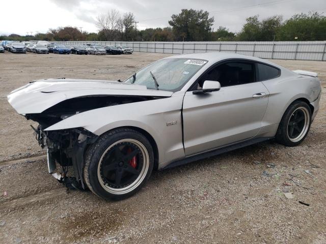 1FA6P8CF2G5267969 - 2016 FORD MUSTANG GT SILVER photo 1