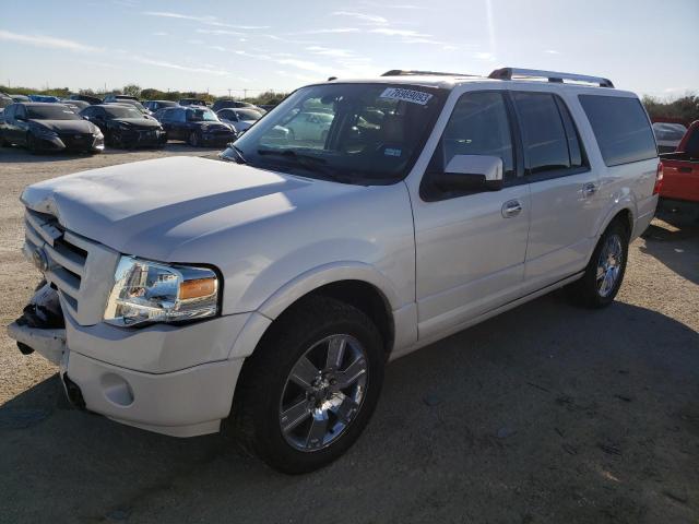 1FMJK1K50AEB72042 - 2010 FORD EXPEDITION EL LIMITED WHITE photo 1