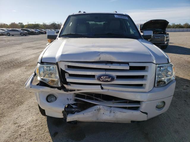 1FMJK1K50AEB72042 - 2010 FORD EXPEDITION EL LIMITED WHITE photo 5