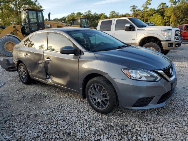 3N1AB7APXHL646098 - 2017 NISSAN SENTRA S GRAY photo 4