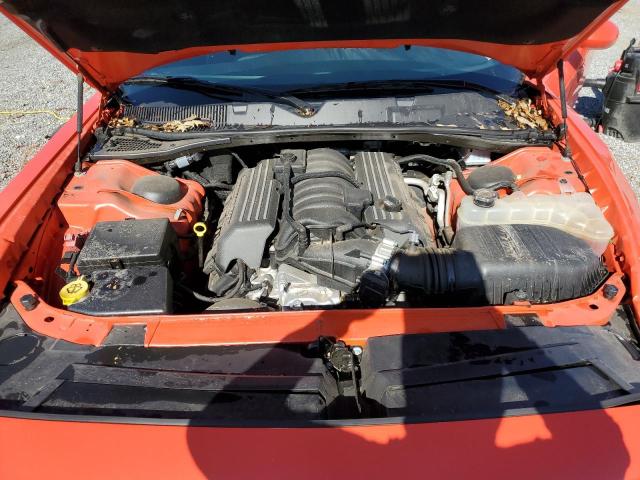 2C3CDZFJ5NH187717 - 2022 DODGE CHALLENGER R/T SCAT PACK RED photo 11