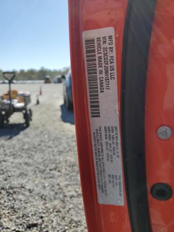 2C3CDZFJ5NH187717 - 2022 DODGE CHALLENGER R/T SCAT PACK RED photo 12