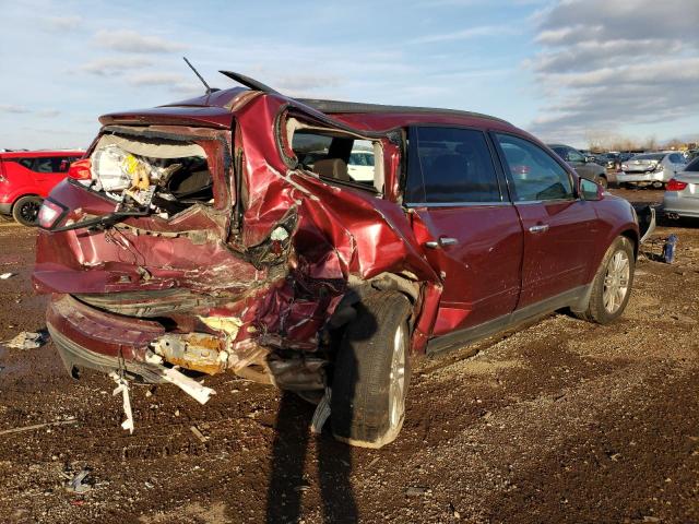 1GNKRGKD2FJ180356 - 2015 CHEVROLET TRAVERSE LT RED photo 3