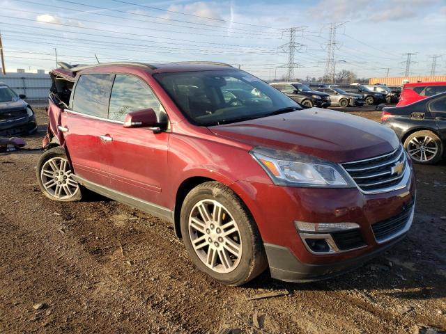 1GNKRGKD2FJ180356 - 2015 CHEVROLET TRAVERSE LT RED photo 4