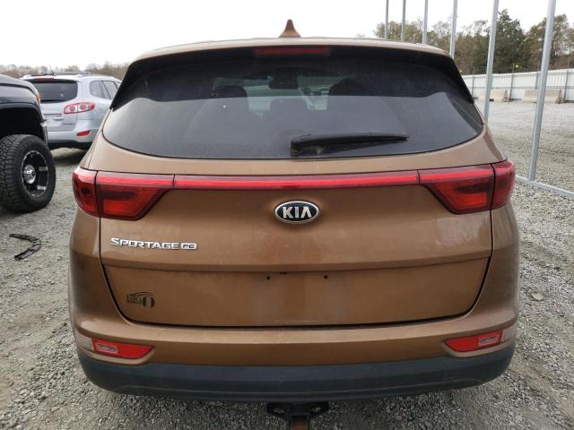 KNDPM3AC9J7305292 - 2018 KIA SPORTAGE LX GOLD photo 6