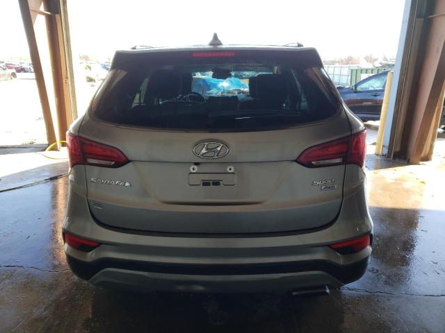 5XYZUDLB8JG567830 - 2018 HYUNDAI SANTA FE S GRAY photo 6