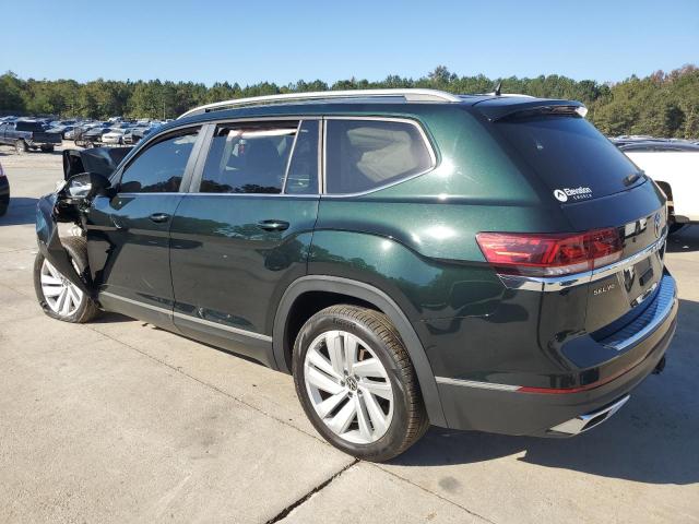 1V2BR2CA7MC588917 - 2021 VOLKSWAGEN ATLAS SEL Yaşıl foto 2