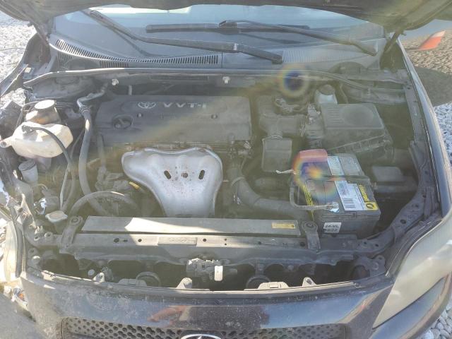 JTKDE167X80256793 - 2008 TOYOTA SCION TC შავი ფოტო 11