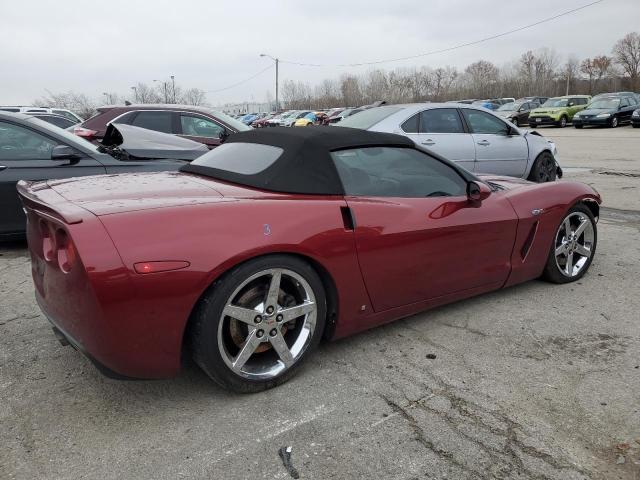 1G1YY36U375106195 - 2007 CHEVROLET CORVETTE BURGUNDY photo 3