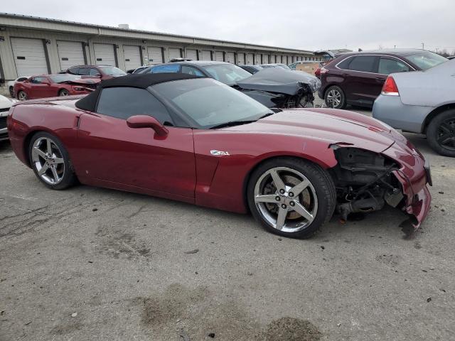 1G1YY36U375106195 - 2007 CHEVROLET CORVETTE BURGUNDY photo 4