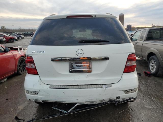 4JGBB5GB3BA736995 - 2011 MERCEDES-BENZ ML 350 WHITE photo 6