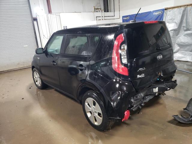 KNDJN2A24G7846604 - 2016 KIA SOUL BLACK photo 2