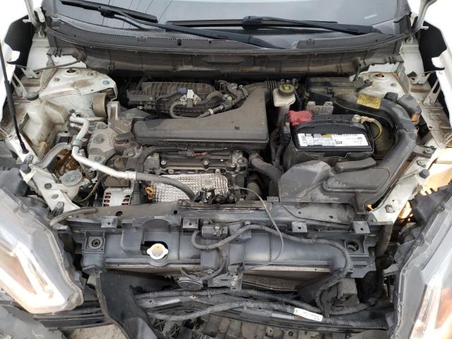 KNMAT2MT7GP694876 - 2016 NISSAN ROGUE S WHITE photo 12