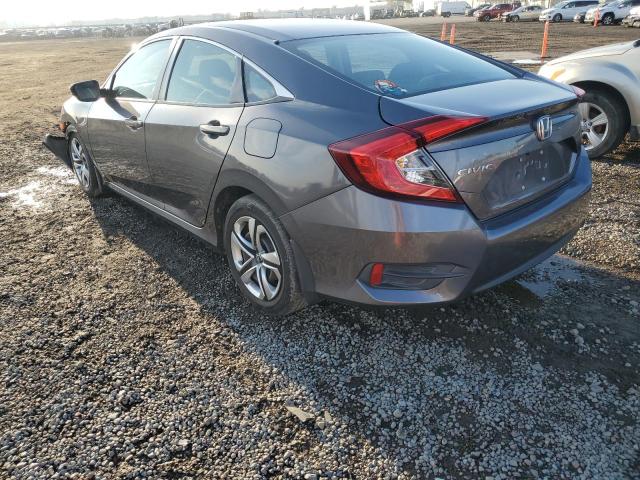 2HGFC2F58HH504286 - 2017 HONDA CIVIC LX GRAY photo 2