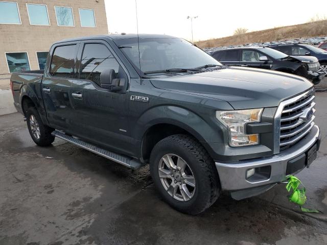 1FTEW1EGXFKD35957 - 2015 FORD F150 SUPERCREW GREEN photo 4