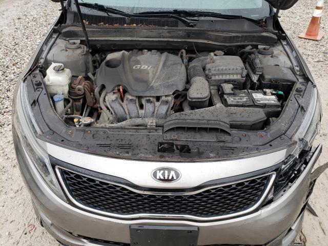 5XXGM4A79EG294011 - 2014 KIA OPTIMA LX GRAY photo 11