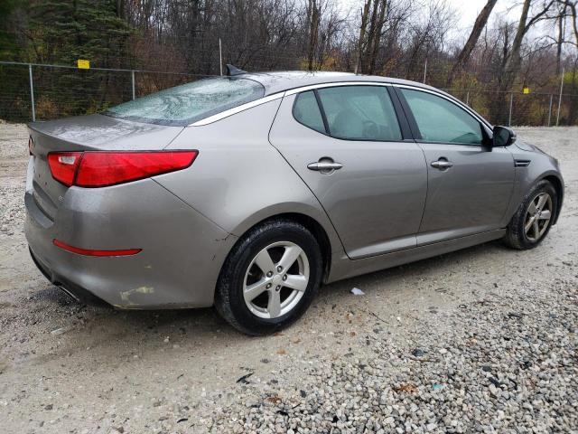 5XXGM4A79EG294011 - 2014 KIA OPTIMA LX GRAY photo 3