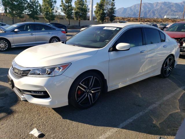 1HGCR2F12HA198764 - 2017 HONDA ACCORD SPORT SPECIAL EDITION WHITE photo 1