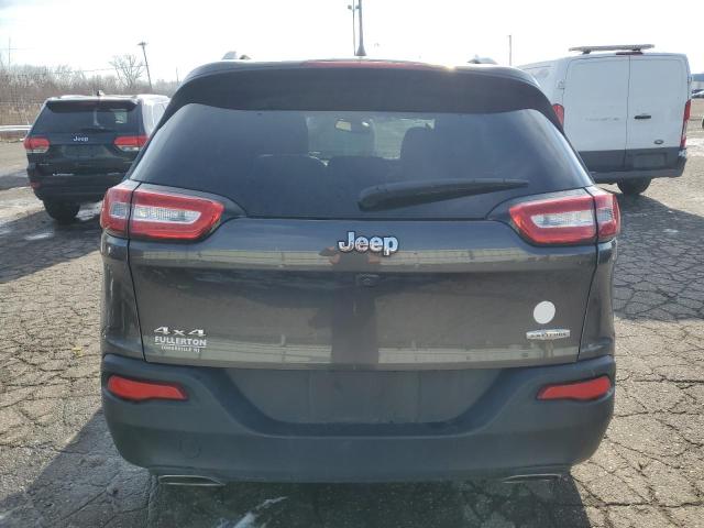 1C4PJMCS5HW668787 - 2017 JEEP CHEROKEE LATITUDE GRAY photo 6