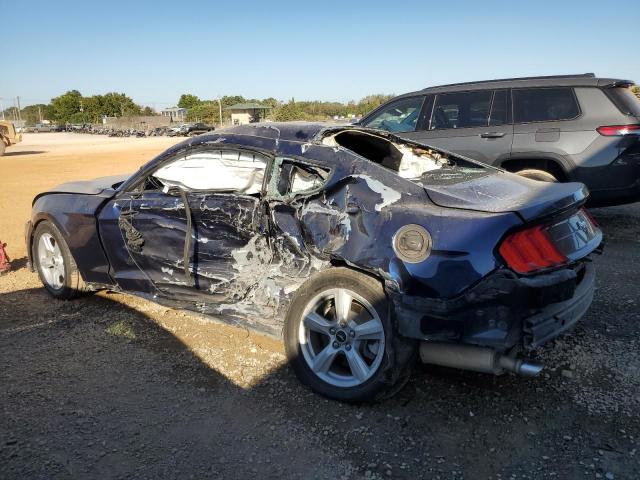 1FA6P8TH8J5170414 - 2018 FORD MUSTANG BLUE photo 2