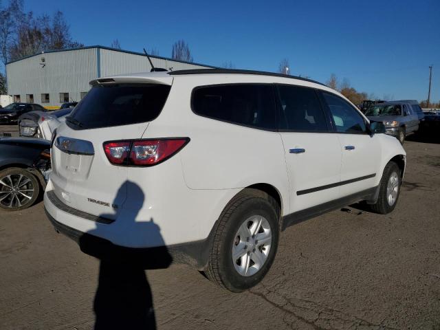 1GNKVFKD6GJ237794 - 2016 CHEVROLET TRAVERSE LS WHITE photo 3