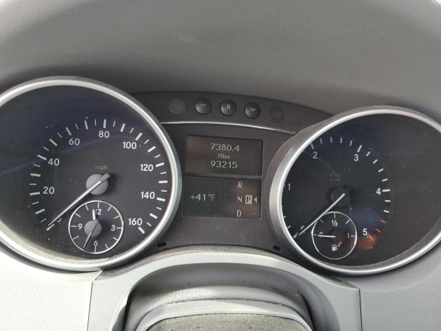 4JGBB22E18A327449 - 2008 MERCEDES-BENZ ML 320 CDI SILVER photo 9