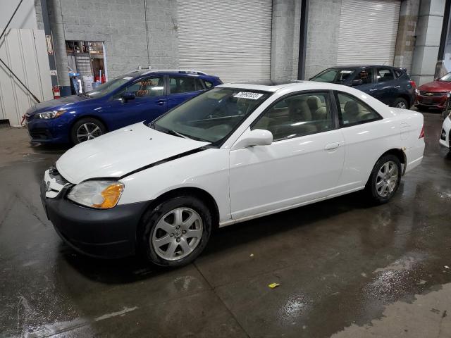 1HGEM22913L086828 - 2003 HONDA CIVIC EX WHITE photo 1