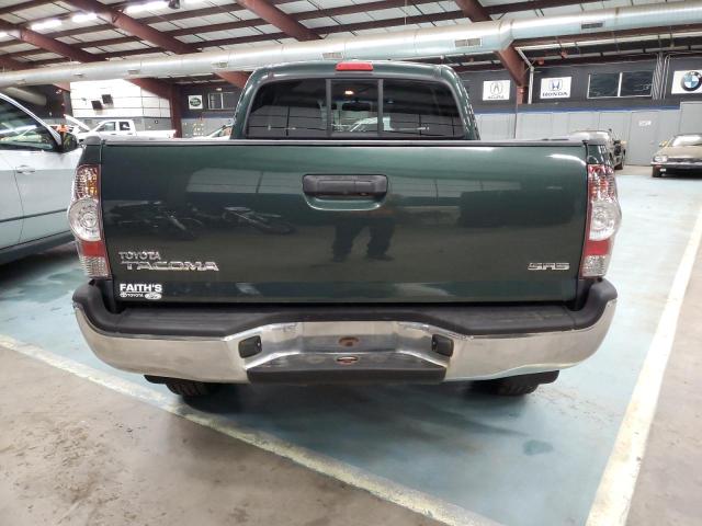 5TEUX42N19Z614954 - 2009 TOYOTA TACOMA ACCESS CAB მწვანე ფოტო 6