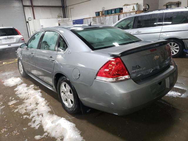 2G1WT57K391274373 - 2009 CHEVROLET IMPALA 1LT GRAY photo 2