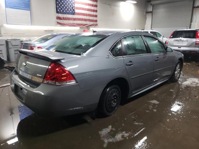 2G1WT57K391274373 - 2009 CHEVROLET IMPALA 1LT GRAY photo 3