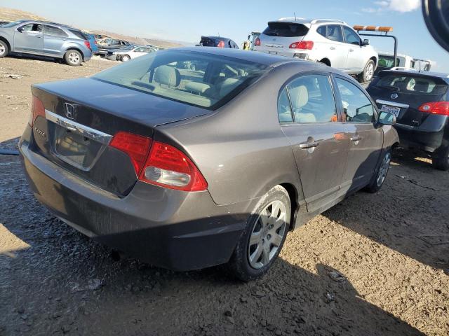 2HGFA1F58AH580273 - 2010 HONDA CIVIC LX GRAY photo 3