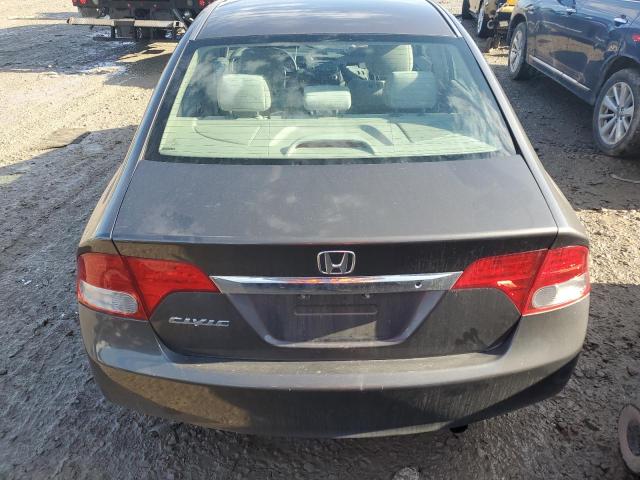 2HGFA1F58AH580273 - 2010 HONDA CIVIC LX GRAY photo 6