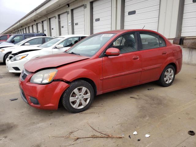 KNADH4A38B6925830 - 2011 KIA RIO BASE RED photo 1