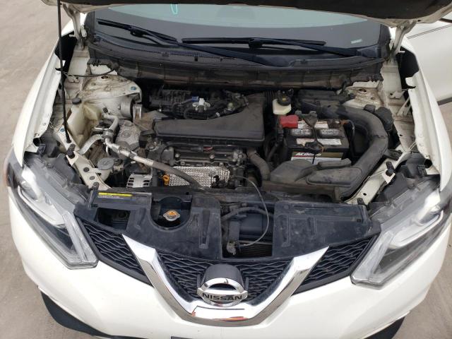 5N1AT2MT1GC873241 - 2016 NISSAN ROGUE S WHITE photo 12