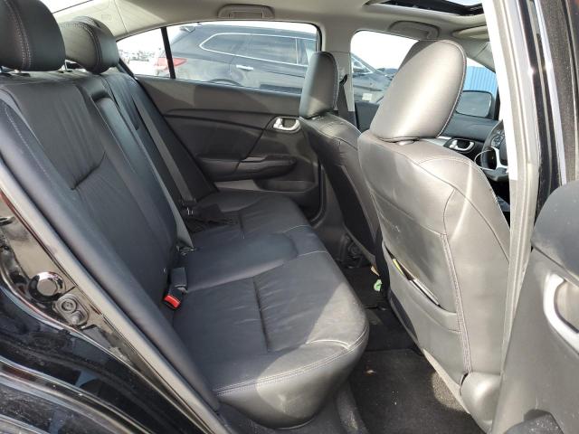 19XFB2F93EE244603 - 2014 HONDA CIVIC EXL შავი ფოტო 10