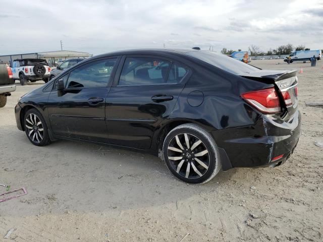 19XFB2F93EE244603 - 2014 HONDA CIVIC EXL BLACK photo 2