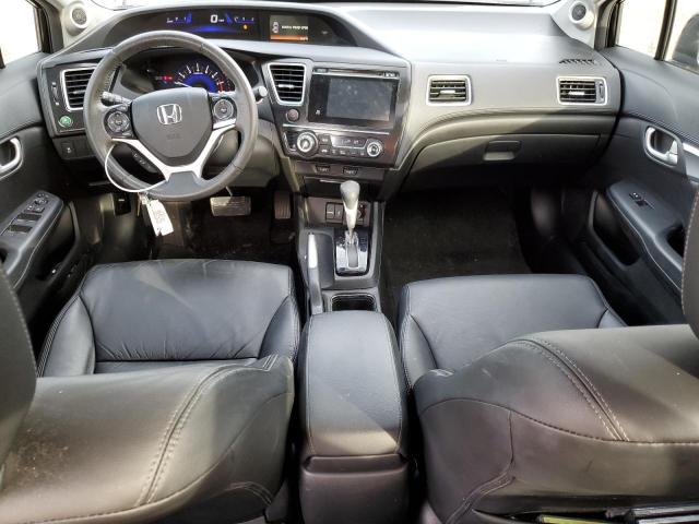 19XFB2F93EE244603 - 2014 HONDA CIVIC EXL შავი ფოტო 8