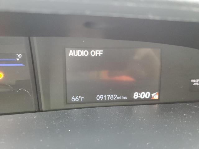 19XFB2F93EE244603 - 2014 HONDA CIVIC EXL შავი ფოტო 9